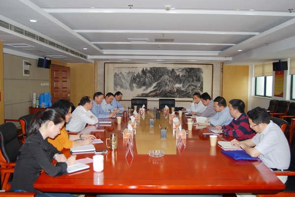 省公司接待湖南省轻工Z6尊龙凯时集团有限公司考察组一行